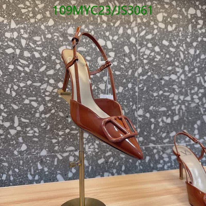 Valentino Garavani Women's Patent Leather Slingback Heels - Brown, Size EU34-42