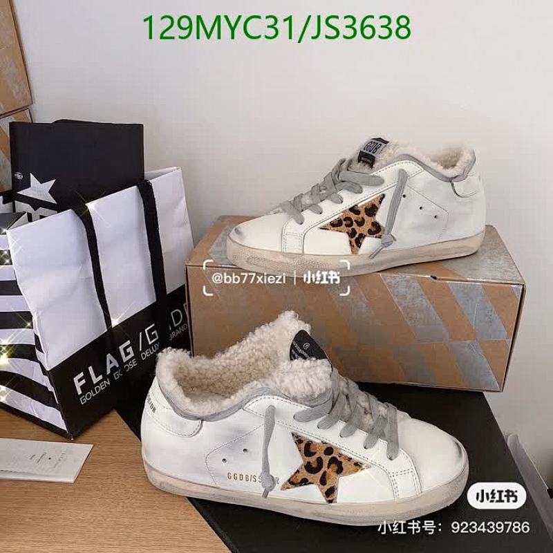 Golden Goose Deluxe Brand Men's Superstar Shearling-Lined Leather Sneakers