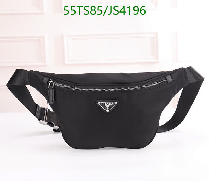 Prada Nylon Belt Bag - Versatile & Stylish Waist Pack, 33*24*13CM
