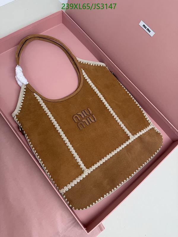 Miu Miu Genuine Leather Tote Bag 40*35CM - Model 5BG231