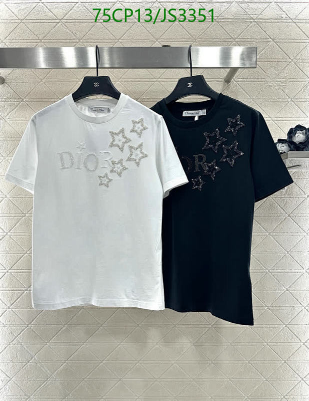 Dior Star-Embellished Cotton T-Shirt - Stylish and Comfortable Tee