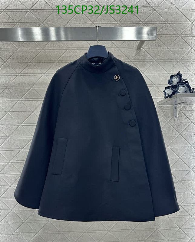 Louis Vuitton Women's Polyester Cape - Elegant and Stylish Outerwear