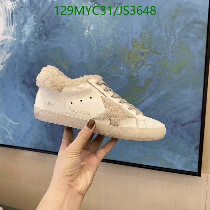 Golden Goose Sneakers JS3648, Cowhide and Wool, EU35-45, Unisex Style