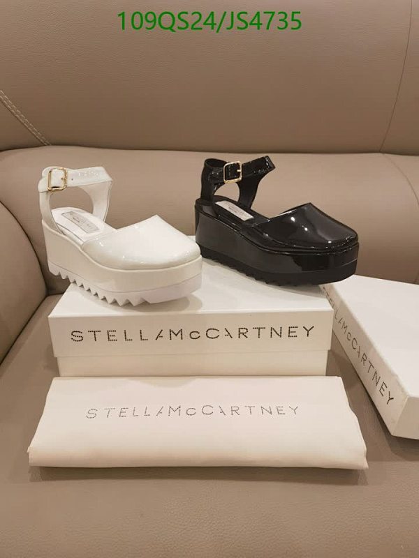 Stella McCartney Women's Platform Wedge Sandals Ankle Strap, EU Size 34-40