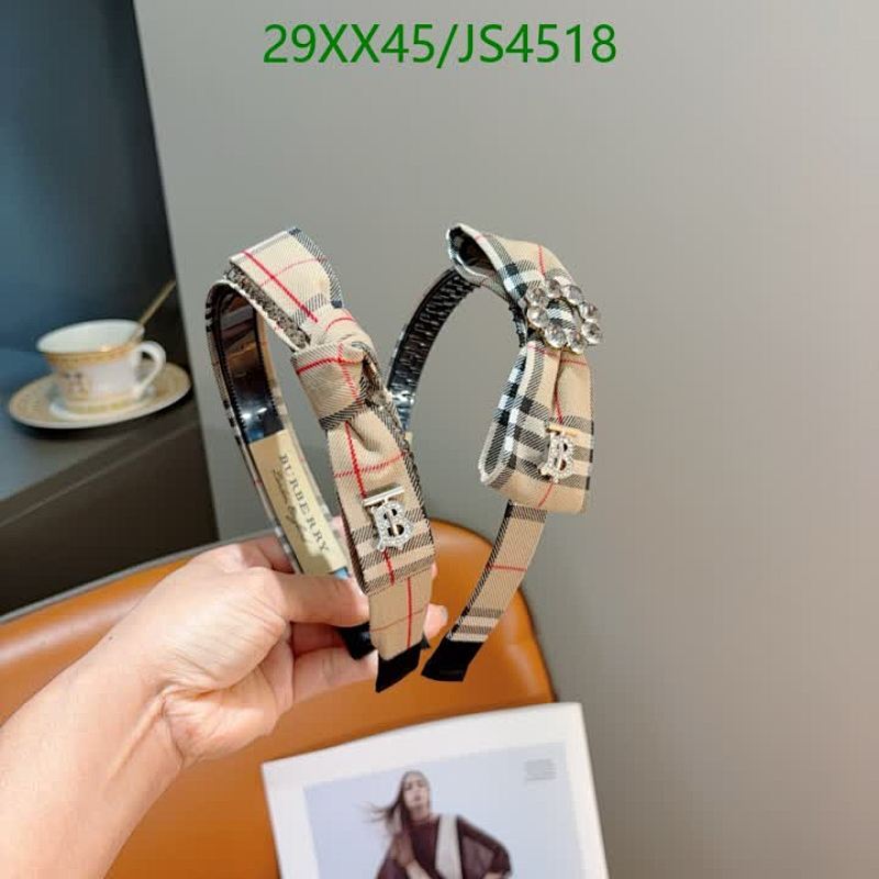 Burberry Headband for Women, Classic Check Pattern, Stylish Hair Accessory