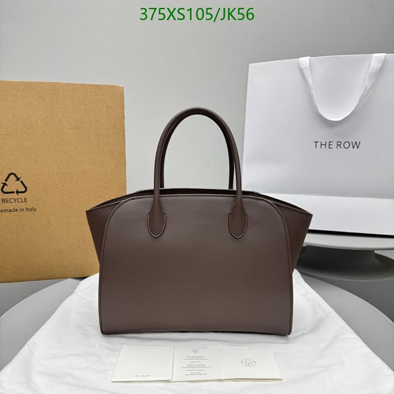 The Row 1895 Genuine Leather Top Handle Bag, 30*22*14CM, Mirror Quality