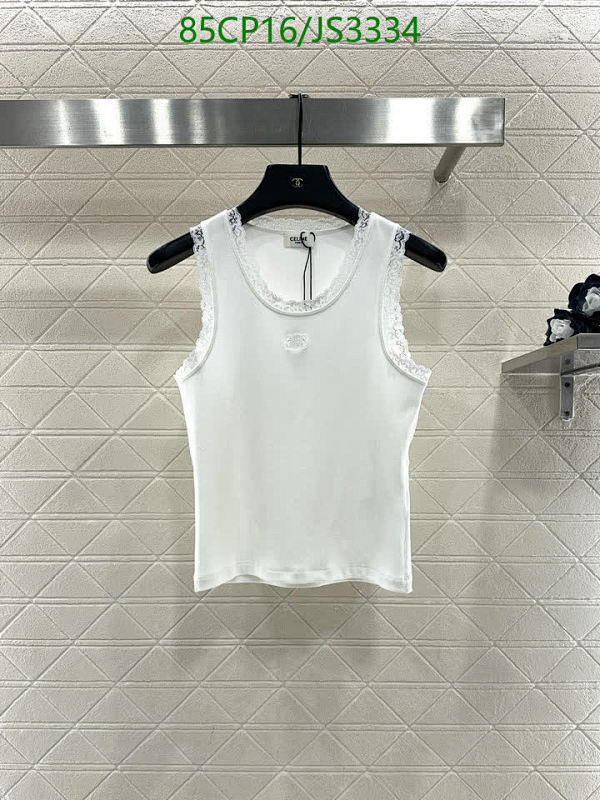 Celine Lace Trim Cotton Tank Top - Stylish and Comfortable for Women