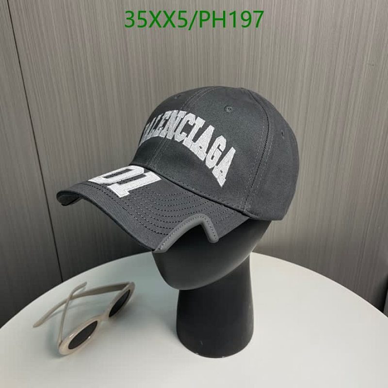 Balenciagaa Baseball Cap PH197, Stylish Cotton Hat for Men and Women