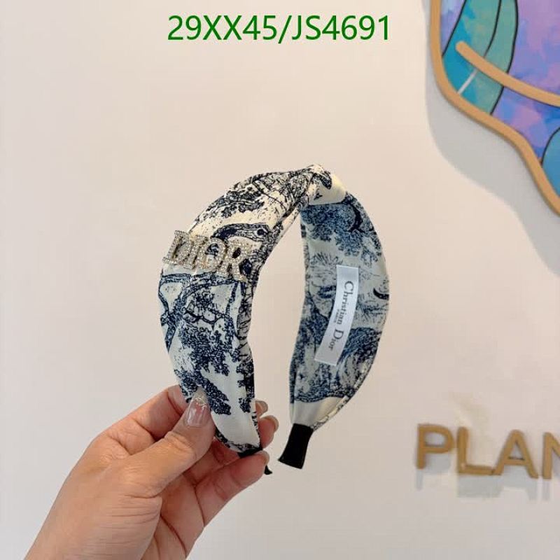 Elegant Dior Headband with Rhinestone Logo - Stylish Hair Accessory 2 Elegant Dior Headband with Rhinestone Logo - Stylish Hair Accessory