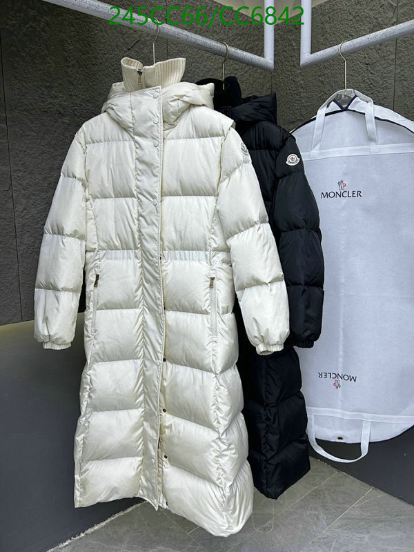 Moncler Women's Long Down Puffer Jacket | Warm & Stylish Winter Coat