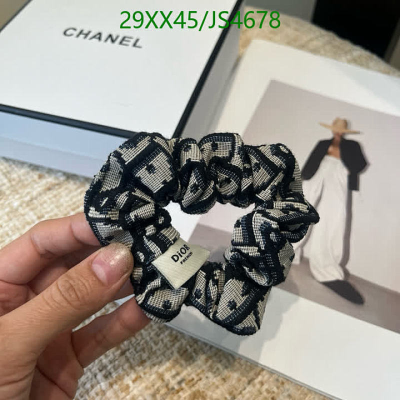 Dior Headband - Chic Hair Accessory with Signature Pattern - JS4678