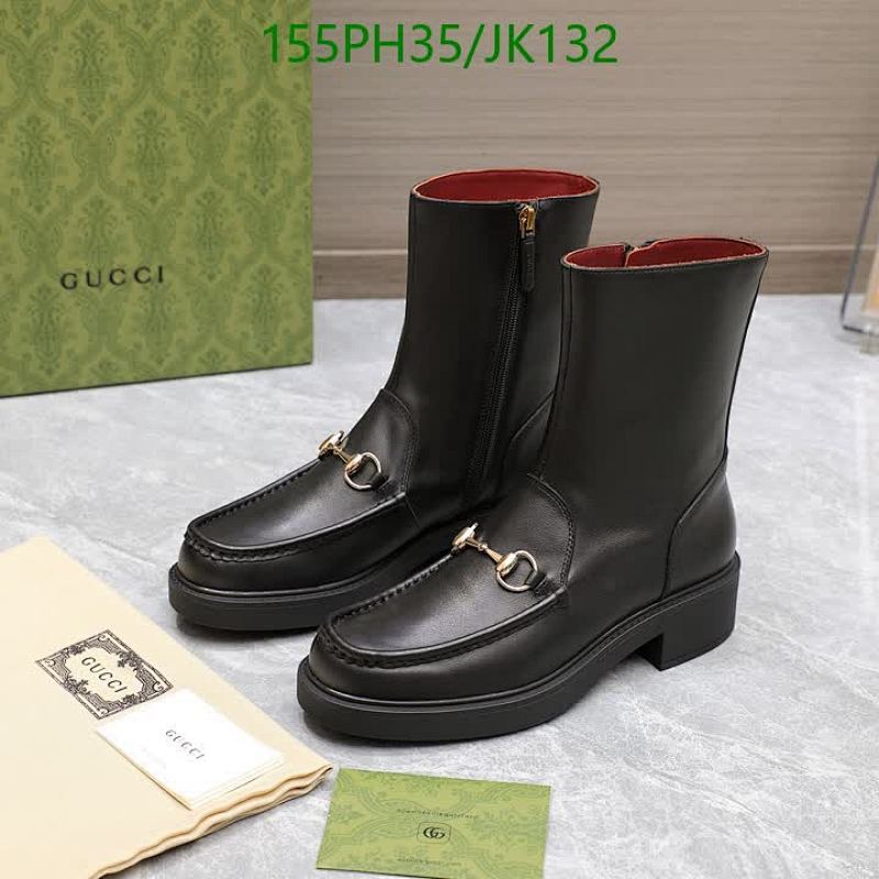 Gucci Women's Black Leather Ankle Boots with Horsebit Detail - EU35-42 6 Gucci Women's Black Leather Ankle Boots with Horsebit Detail - EU35-42