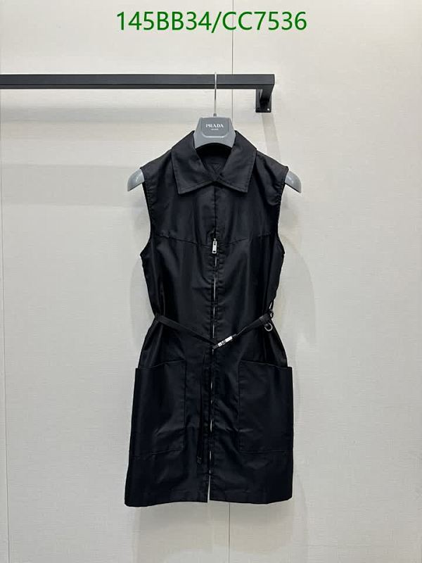 Prada Nylon Sleeveless Dress with Belt - Stylish & Versatile Outfit