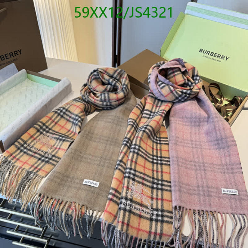 Burberry Classic Check Cashmere Scarf, 30-200CM, Warm & Stylish - JS4321
