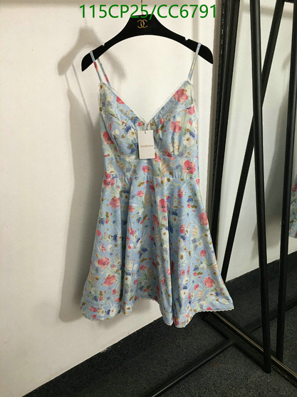 Zimmermann Floral Print Mini Dress - Blue, V-Neck, Sleeveless, Lightweight