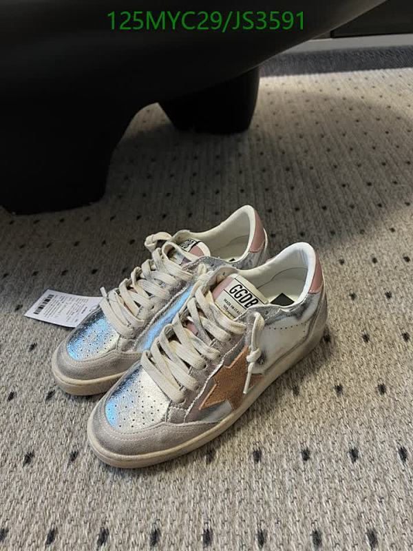 Golden Goose Men's Silver Glitter Leather Superstar Sneakers - Size EU35-46