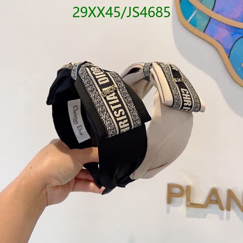 Elegant Christian Dior Headband - Designer Hair Accessory for Women