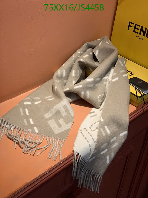 Fendi Wool Scarf, 30-210cm - Designer Winter Accessory for Women