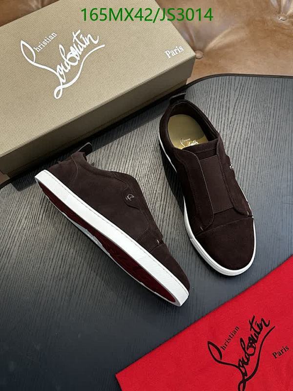 Christian Louboutin Men's Suede Slip-On Sneakers - Casual Shoes, EU38-46