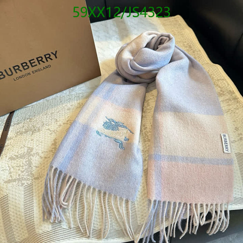 Elegant Burberry Cashmere Scarf - Soft, Warm, and Stylish - 30-200CM Size