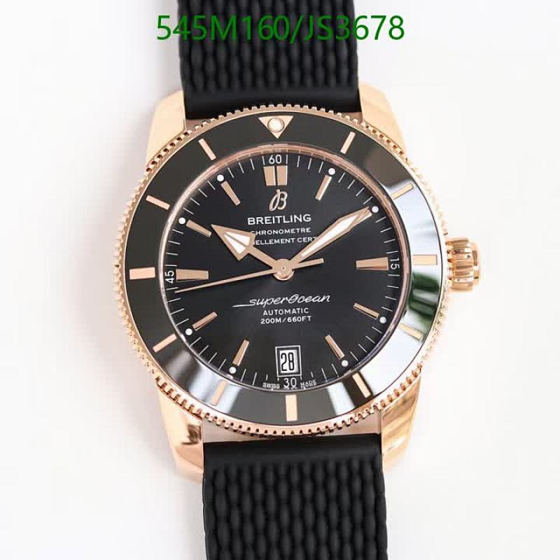 Breitling Superocean Automatic 42mm Black Dial Stainless Steel Watch