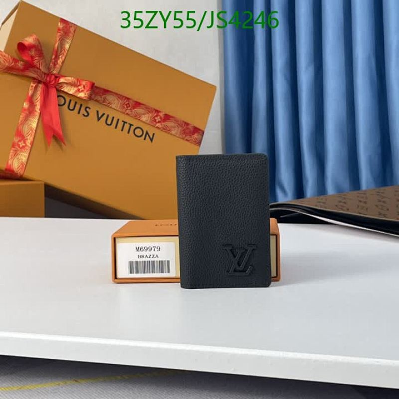 Louis Vuitton Brazza Wallet in Black Leather | 11x8 cm