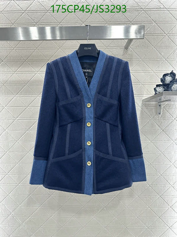 Elegant Chanel Women's V-Neck Tweed Jacket - Sophisticated Design & Comfort