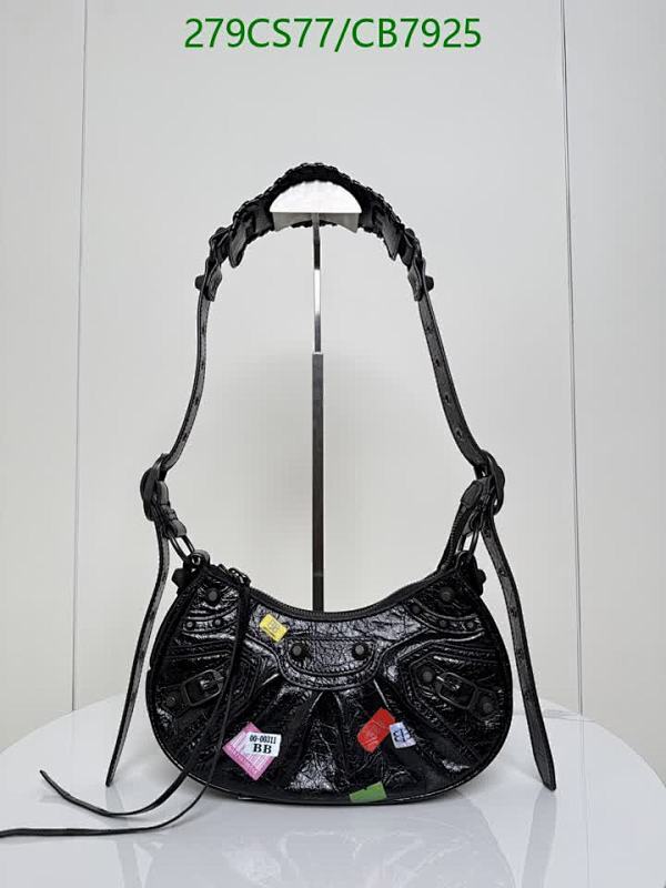 Balenciaga Le Cagole Mini Black Shoulder Bag - 25*15*6CM