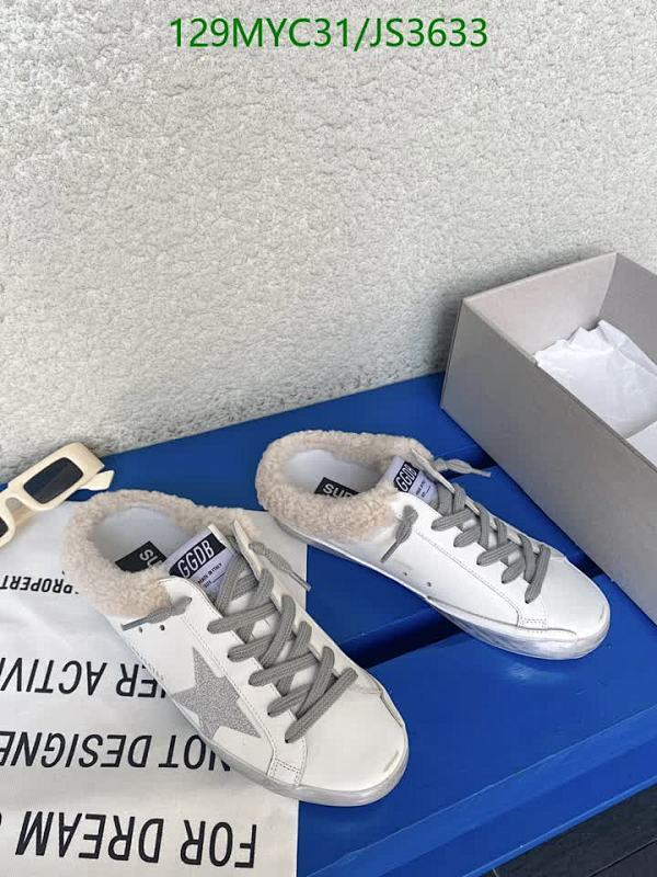 Golden Goose Women's Superstar Shearling-Lined Leather Sneakers Size EU35-45