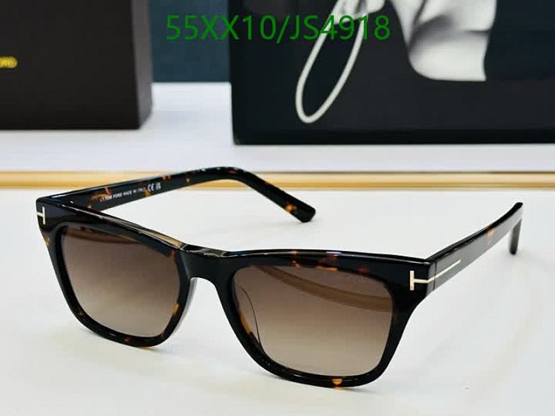 Tom Ford JS4918 Stylish Sunglasses | 53-16-145 Size, Brown Lens, Quality Craft