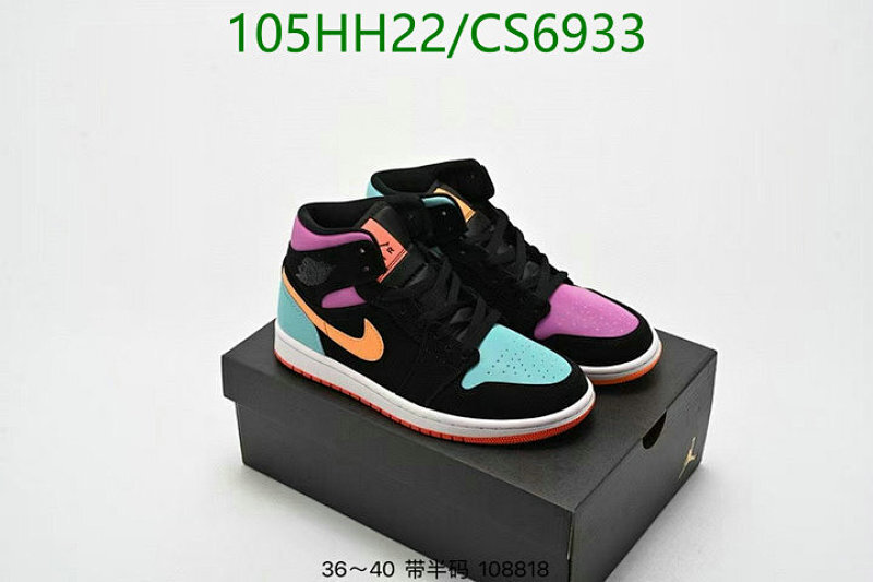 Nike Air Jordan 1 Mid Multi-Color Women's Shoes Sneakers - EU36-40