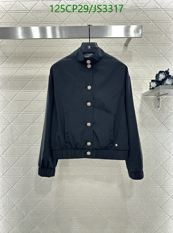 Chanel Women's Black Polyester Fiber Jacket - Classic Style, Sizes S-M-L