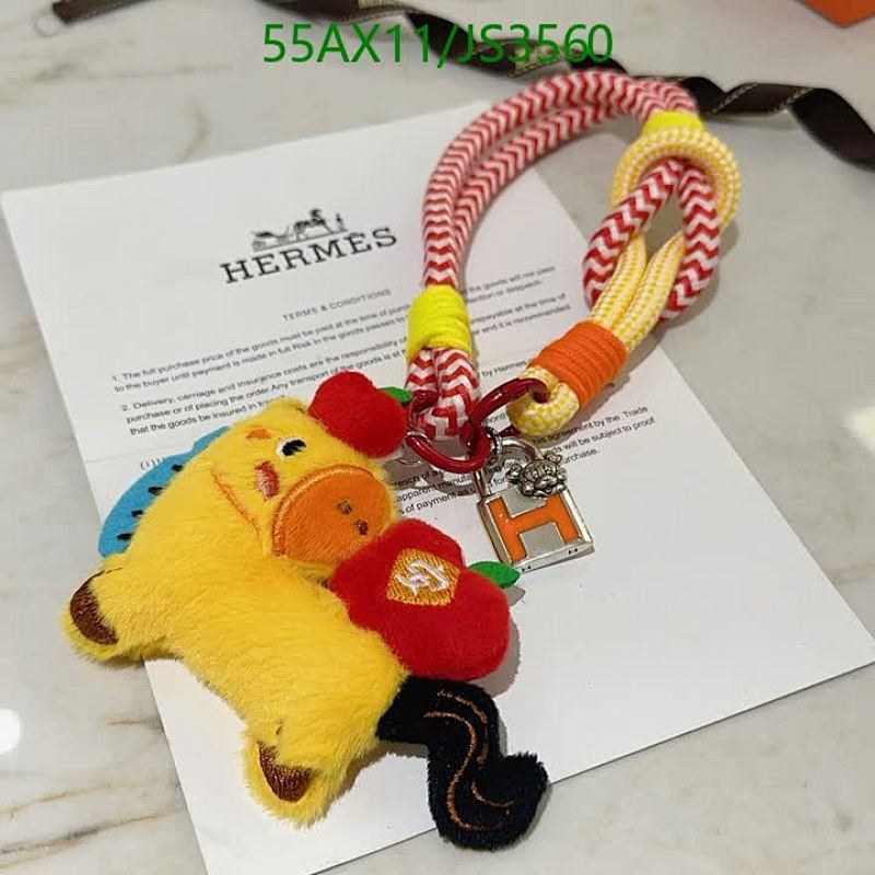 Hermes Key Chain Pendant - Horse Design - JS3560 - $55