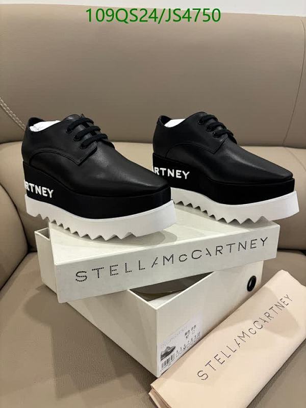 Stella McCartney Women's Elyse Platform Lace-Up Shoes in Black and White