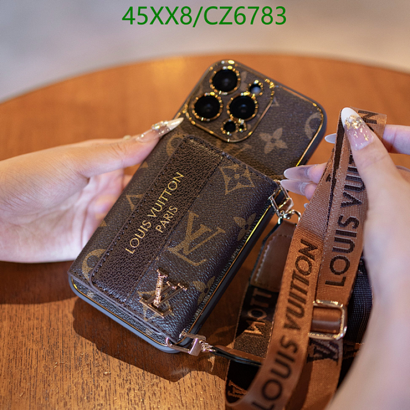 Louis Vuitton Monogram iPhone Case with Strap - Stylish & Protective Cover