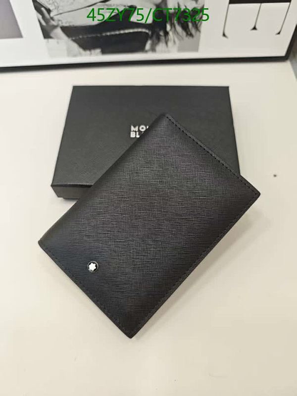 Montblanc 8623 Black Genuine Leather Wallet, 10-13CM