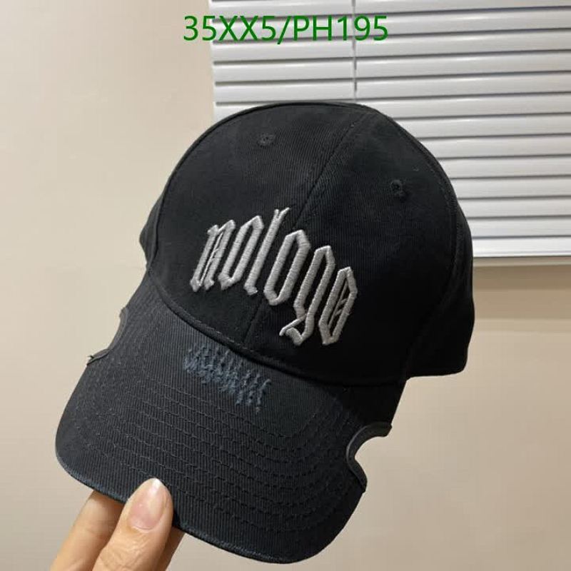 Balenciagaa Cap Hat -Unisex Distressed Baseball Cap with "nologo" Embroidery