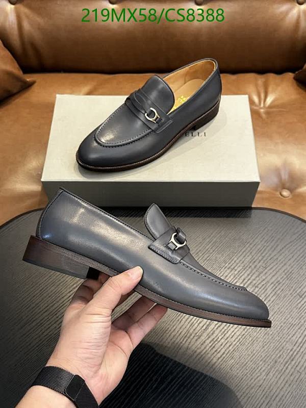 Brunello Cucinelli Men's Leather Loafers-Timeless Style & Comfort, EU38-46