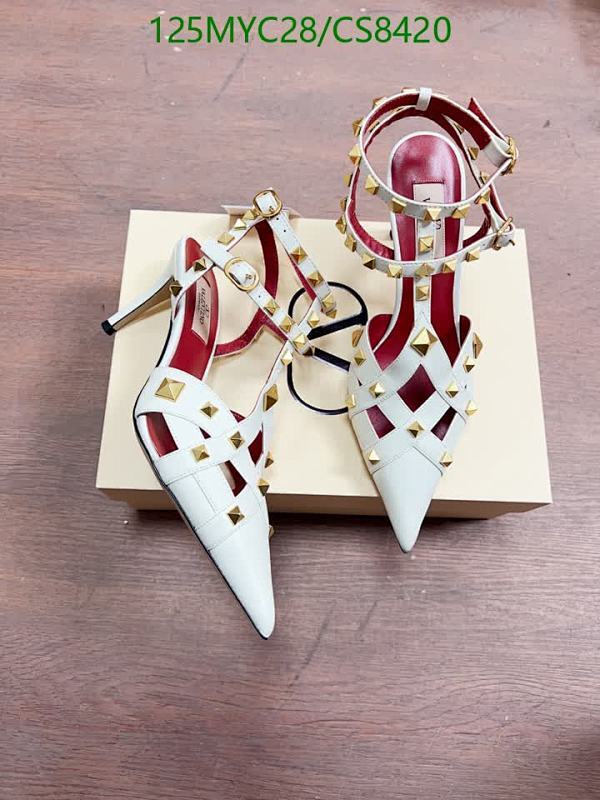 Valentino Garavani Women's Studded Ankle-Strap Pointed-Toe Heels