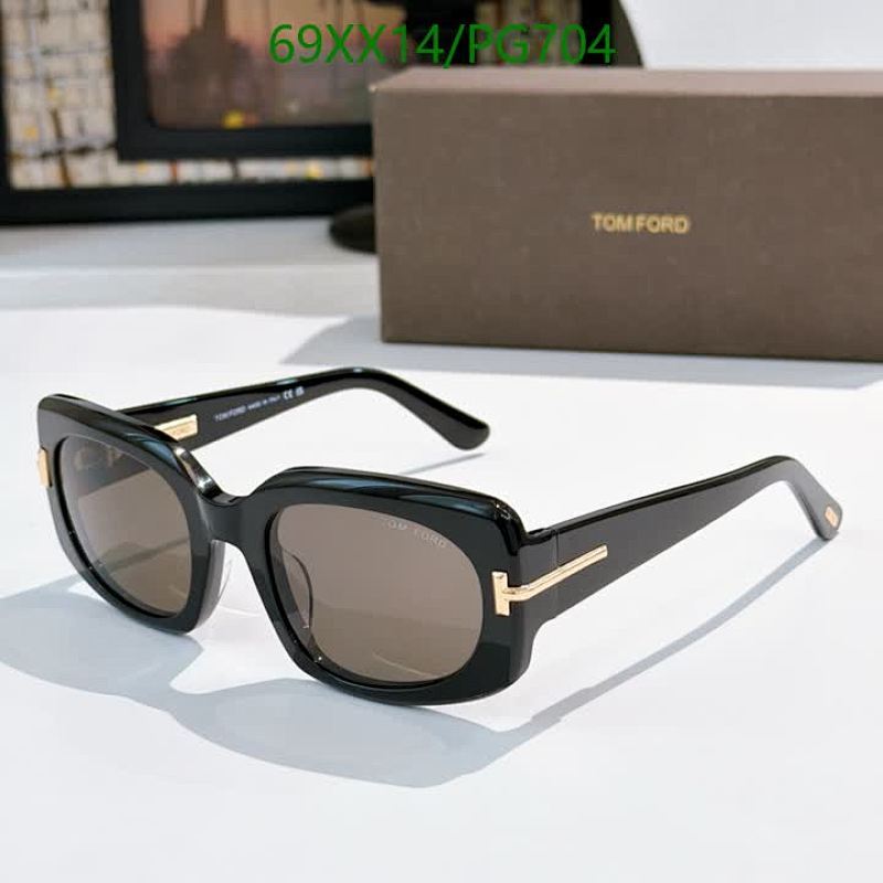 Tom Ford PG704 Black Frame Sunglasses | 54-22-140 Size