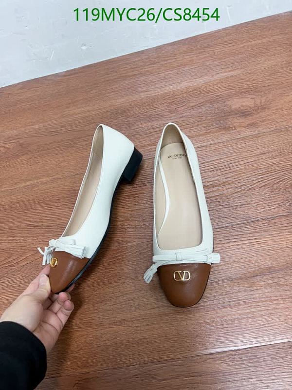 Valentino Women's Two-Tone Leather Pointed-Toe Ballerinas, Size EU35-EU42