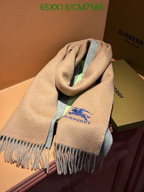 Burberry Cashmere Scarf 30-164CM, Classic Design, Premium Quality, Warm and Stylish