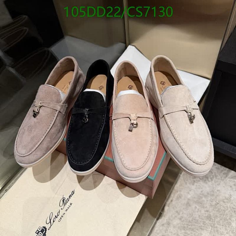 Loro Piana Open Walk Loafers - Sheepskin Cashmere - Luxurious Comfort & Style