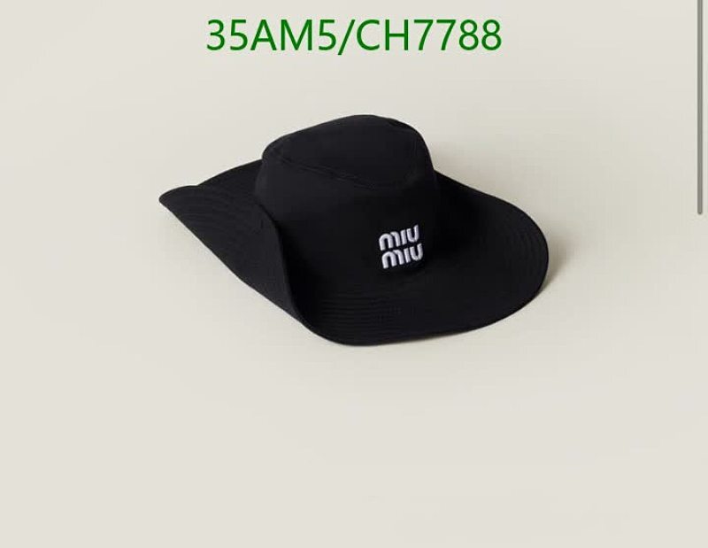 Miu Miu Women's Wide Brim Bucket Hat with Logo - Elegant and Stylish