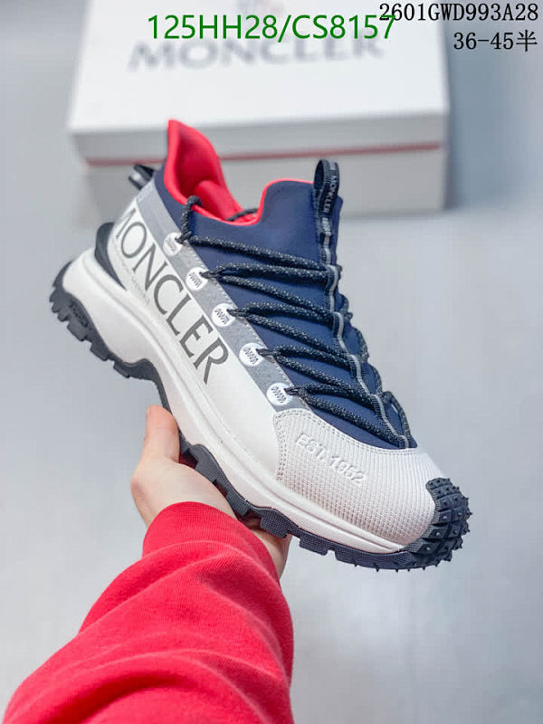 Moncler Men's Trailgrip Sneakers - Stylish, Comfortable, and Durable Shoes