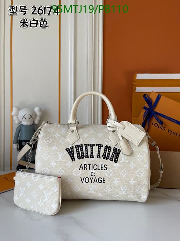 Louis Vuitton Articles De Voyage Speedy Bandouliere 30 in White Monogram