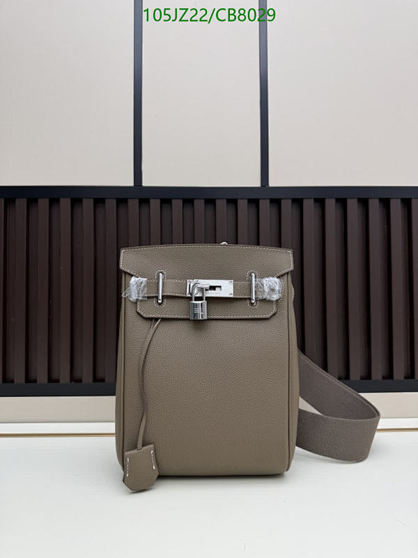 Hermès Genuine Leather Backpack, 27*19*8CM, Stylish and Functional Bag