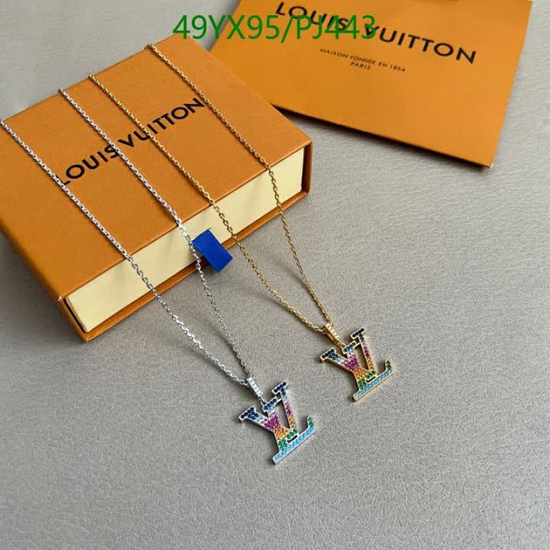Louis Vuitton Rainbow Pendant Necklace, Fashionable Jewelry for Women, PJ443