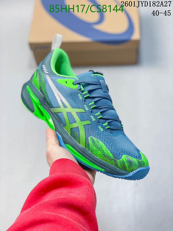 Asics Men's CS8144 Running Shoes - Blue and Green, EU Sizes 40-45