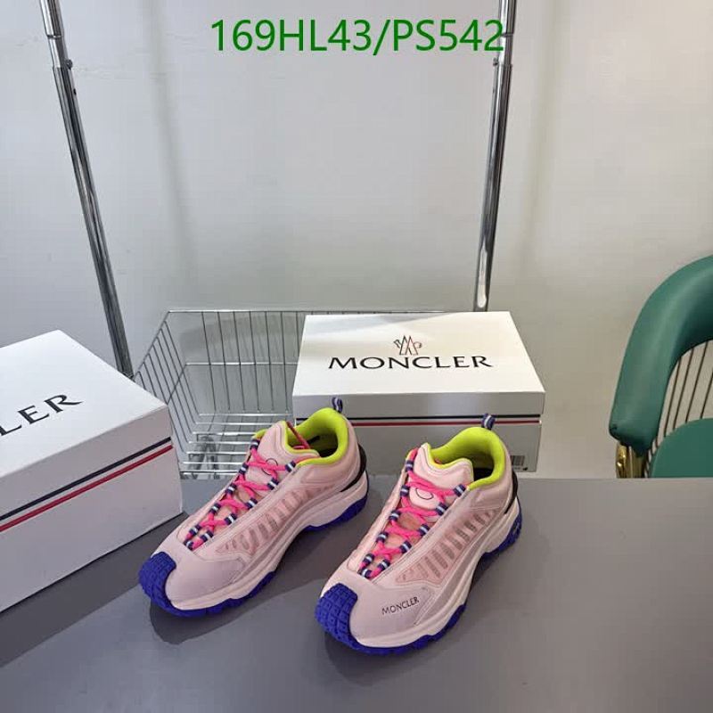 Moncler Women's Sneakers Pink Stylish Comfortable Shoes - Size EU35-46